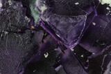 Purple Fluorite with Bladed Barite - Cave-in-Rock, Illinois #128785-2